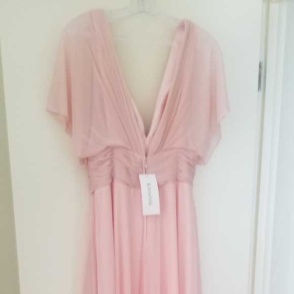Kleinfeld Bridal, Bridesmaid Dress, Blush Pink, 12 - Picture 3 of 4